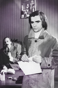 Adam Gromadzki jako Chłopiec w sztuce „Dwa teatry” J. Szaniawskiego (reż. W. Lachnitt, Teatr Dramatyczny w Gdyni - 1982).